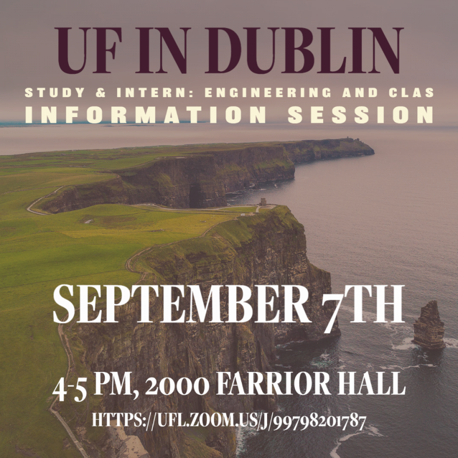 UF in Dublin Study and Intern for Spring Semester Undergraduate